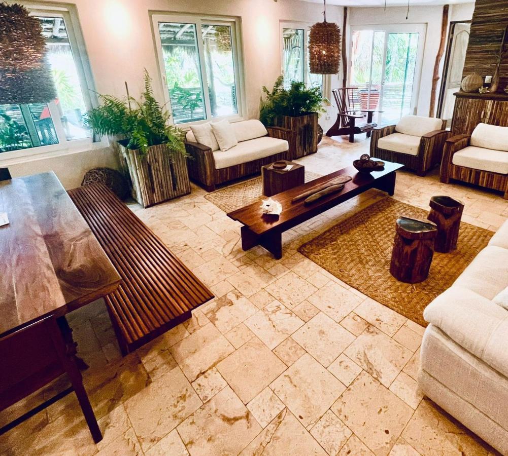 Casa Pelicanos Tulum Beach Mx - Next To Hotel Zone Luaran gambar